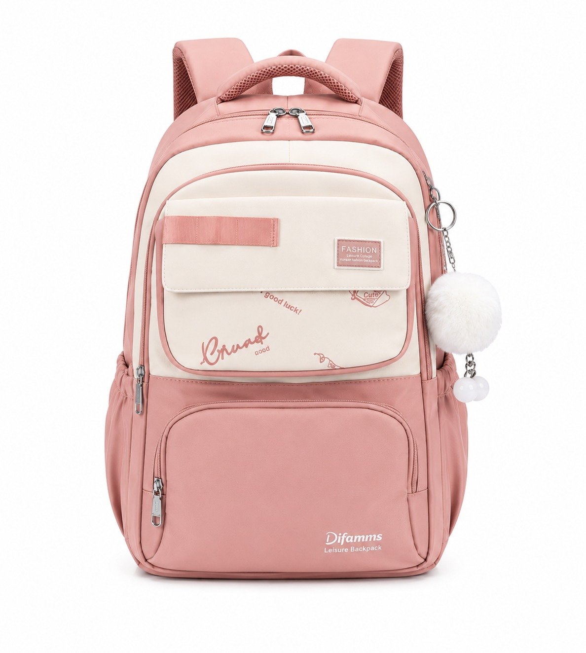 Leather Carry House Casual School & Travel Backpack