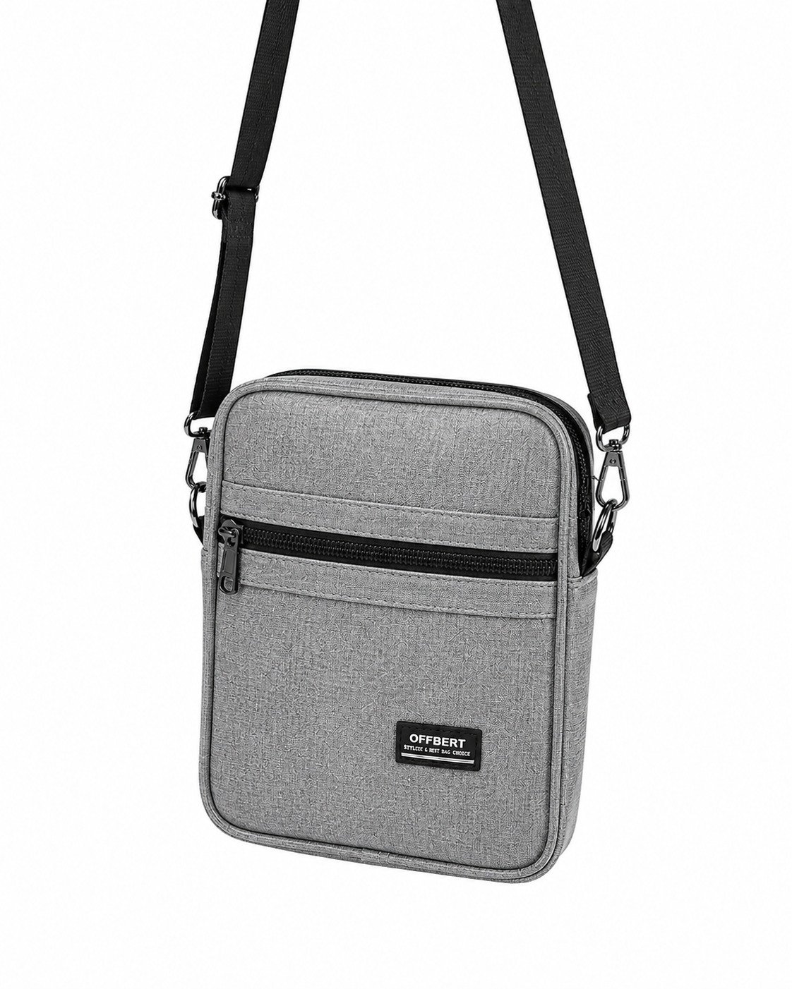 Leather Carry House Black Crossbody Messenger Bag for Everyday Carry - Image 2