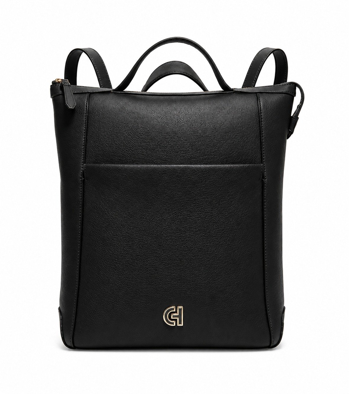 convertible leather backpack
